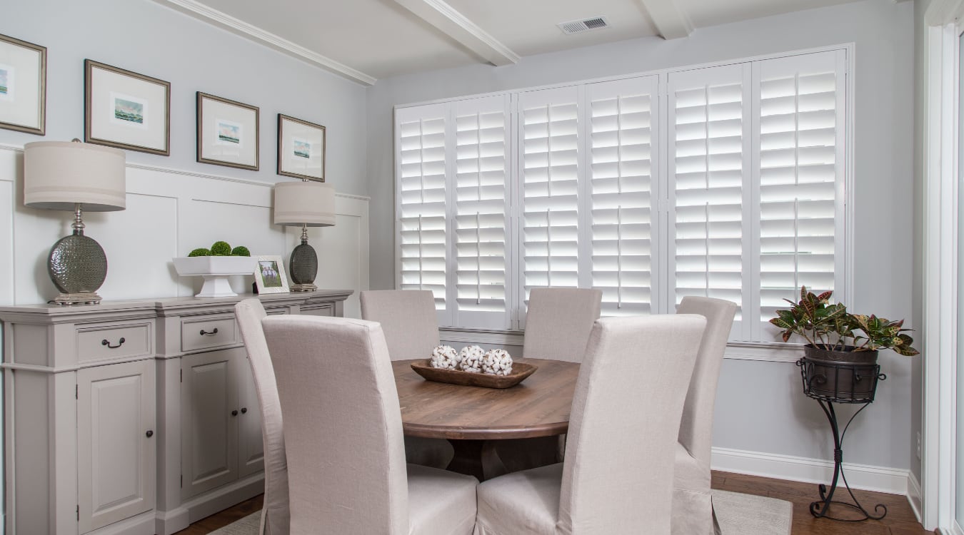 shutters in Phoenix living room